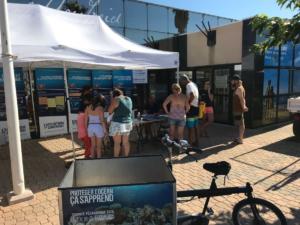 Espace scientifique et triporteur Port Leucate 3